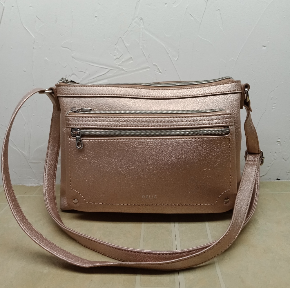 Relic Rose gold Crossbody bag